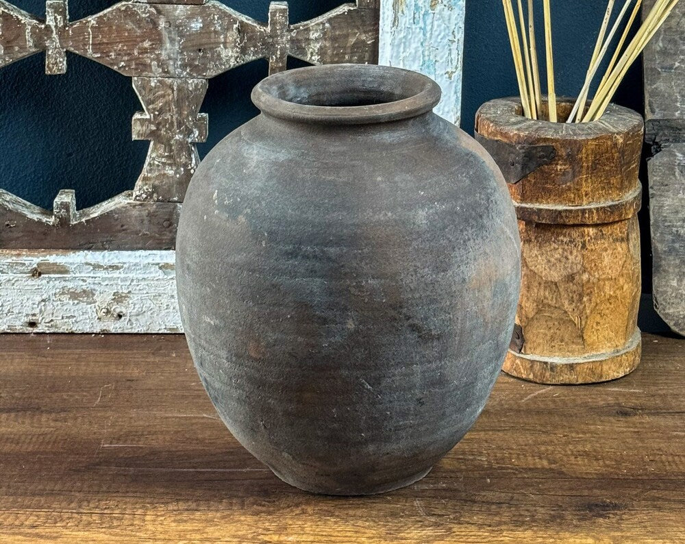Vintage Gray Vase